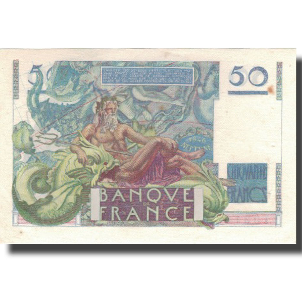 Francia, 50 Francs, Le Verrier, 1947, 1947-06-12, EBC+, Fayette:20.8, KM:127b