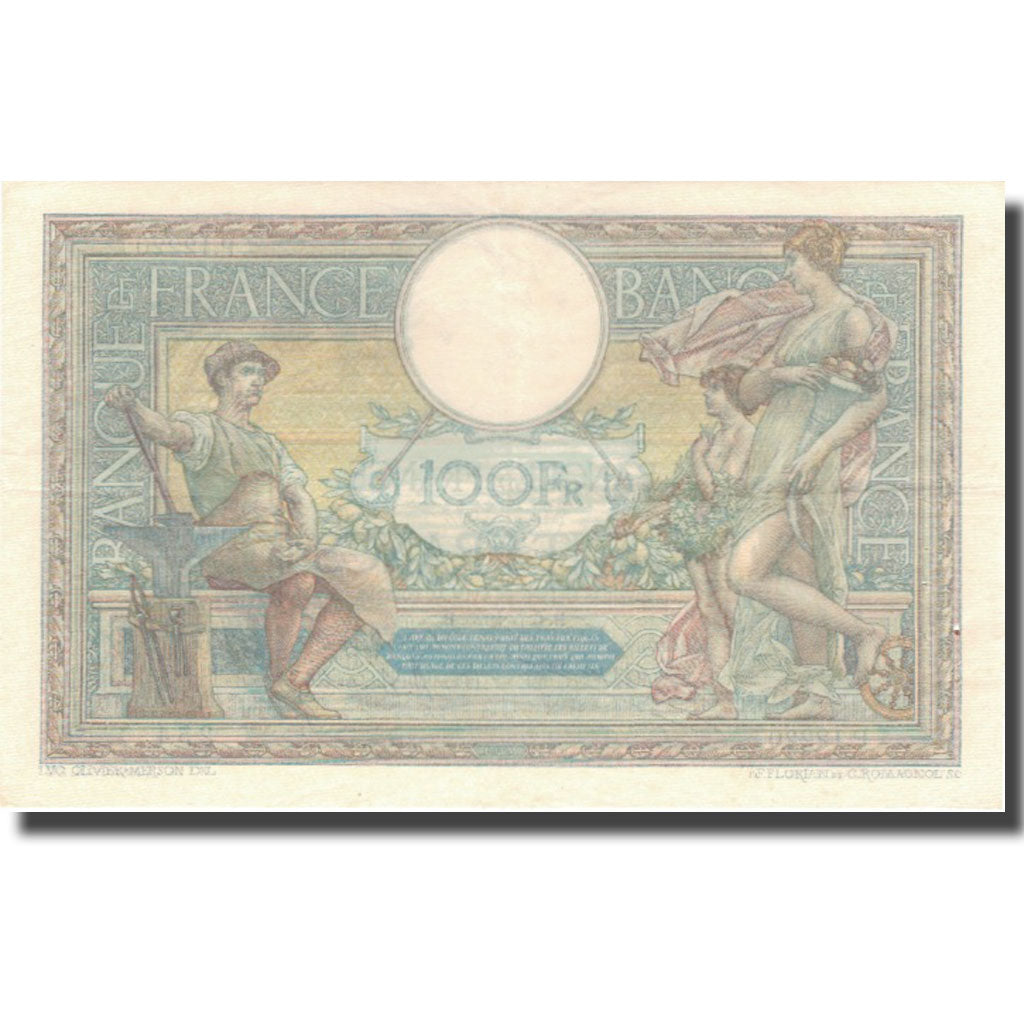 Francia, 100 Francs, Luc Olivier Merson, 1925, 1925-05-06, SPL-, Fayette:24.3