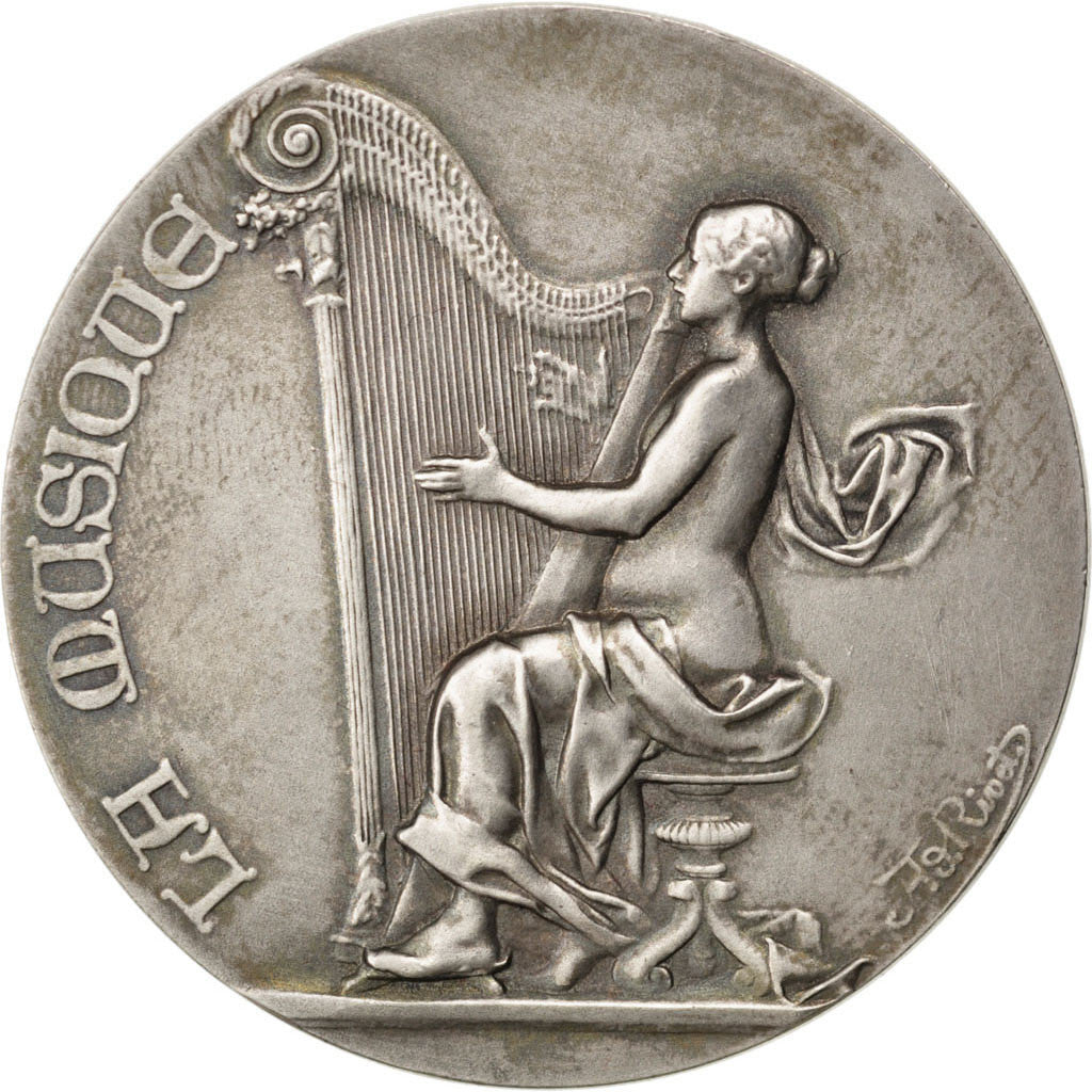 FRANCE, Arts & Culture, French Third Republic, Medal, 1897, AU(55-58), Rivet,...