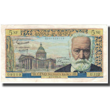 France, 5 Nouveaux Francs, Victor Hugo, 1964, 1964-05-06, EF(40-45)