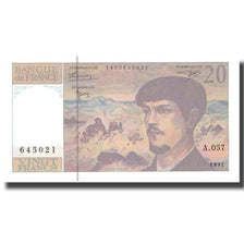 France, 20 Francs, Debussy, 1997, Undated (1997), UNC(65-70)