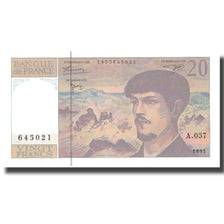 Francia, 20 Francs, Debussy, 1997, Undated (1997), UNC, Fayette:66ter.02A57