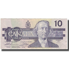 Banknot, Canada, 10 Dollars, 1989, KM:96a, EF(40-45)