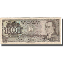 Billete, 10,000 Guaraníes, 1952, Paraguay, 1952-03-25, KM:209, MBC