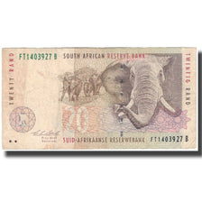 Geldschein, Südafrika, 20 Rand, KM:124a, S+