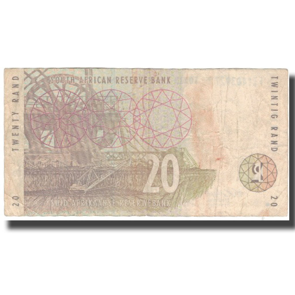 Billet, Afrique du Sud, 20 Rand, KM:124a, TB+
