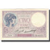 France, 5 Francs, Violet, 1933, 1933-05-26, UNC(63), Fayette:3.17, KM:72e