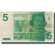 Nota, Países Baixos, 5 Gulden, 1973, 1973-03-28, KM:95a, VF(20-25)