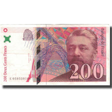 Francia, 200 Francs, Eiffel, 1997, EBC+, Fayette:75.04b, KM:159b