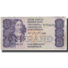 Geldschein, Südafrika, 5 Rand, KM:119d, SS