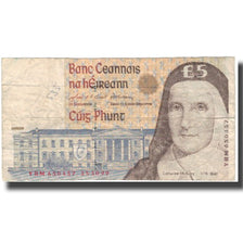 Banknote, Ireland - Republic, 5 Pounds, Undated (1993-99), KM:75b, VF(20-25)
