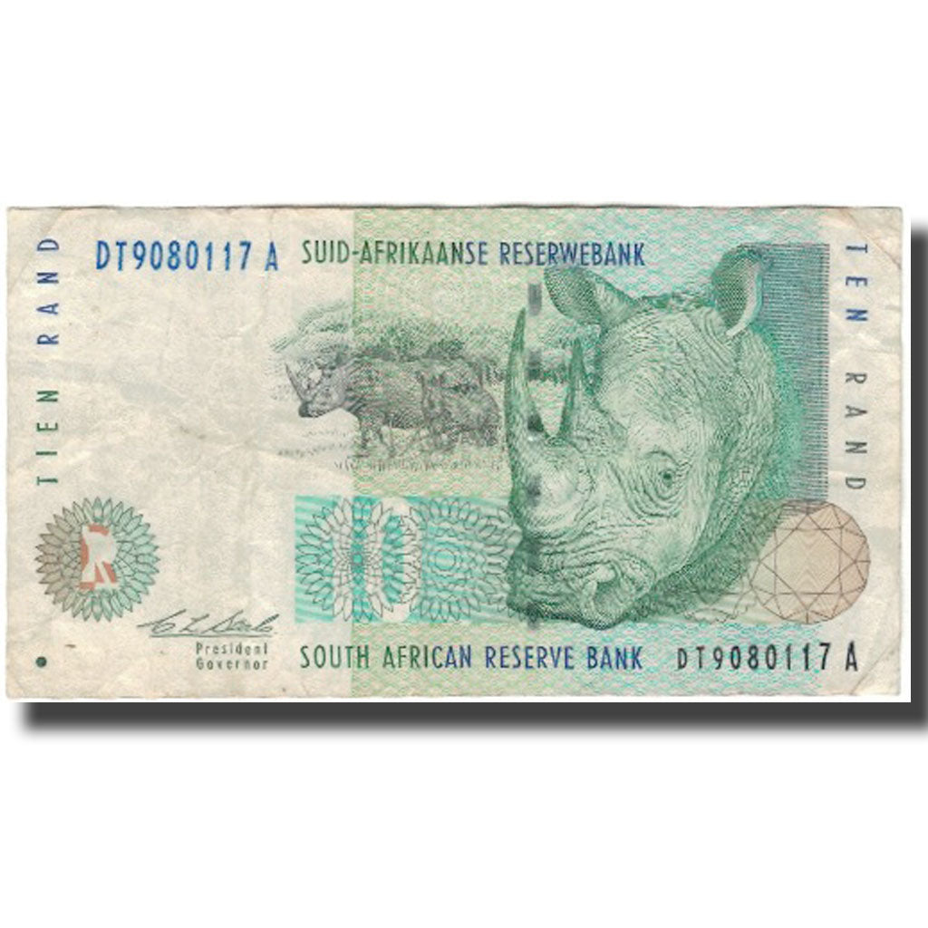 Banknote, South Africa, 10 Rand, KM:123a, VF(20-25)