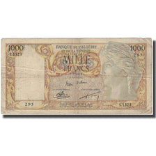 Banknote, Algeria, 1000 Francs, 1954, 1954-03-03, KM:107b, VF(20-25)