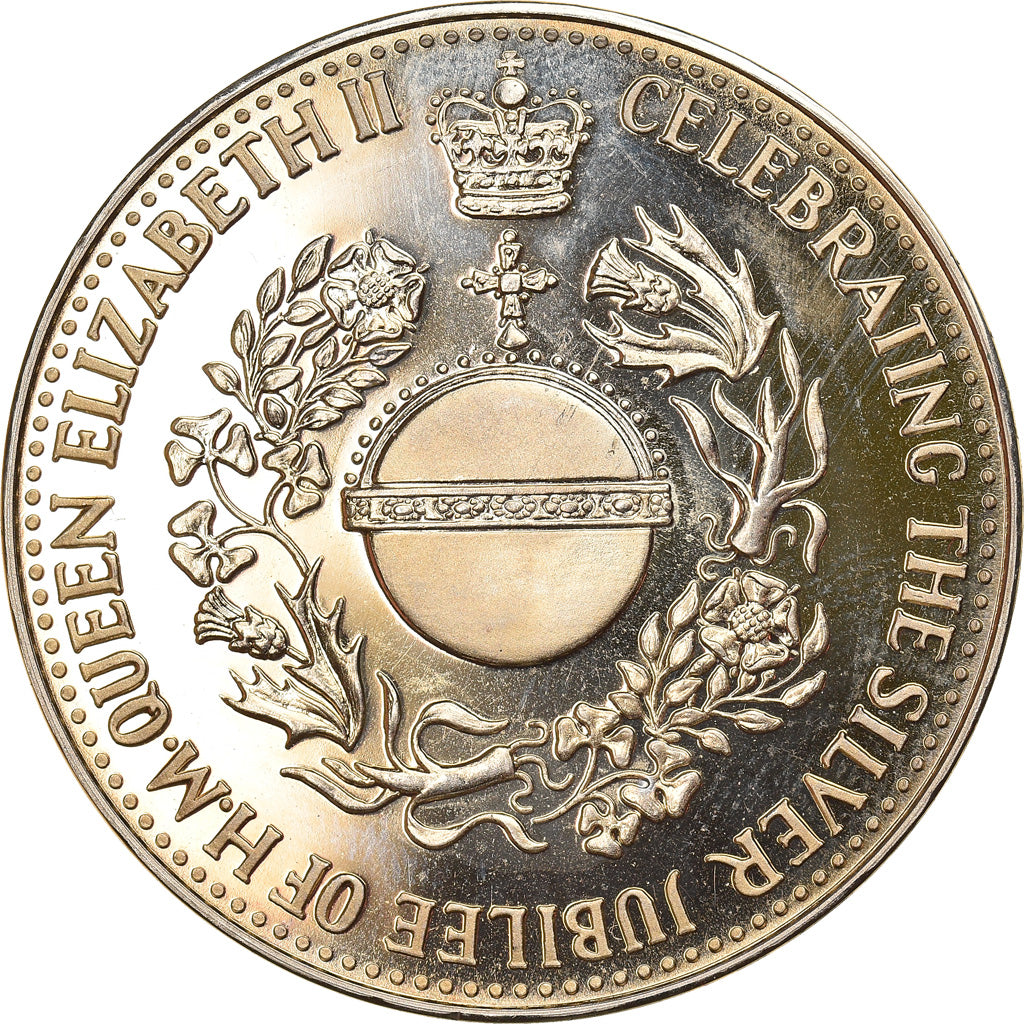 United Kingdom, Medal, Queen Elizabeth II, Silver Jubilee, 1977, MS(60-62)