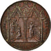 FRANCE, Religions & beliefs, Second French Empire, Medal, 1861, EF(40-45),...
