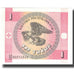 Banknot, KIRGISTAN, 1 Tyiyn, Undated (1993), KM:1, UNC(64)