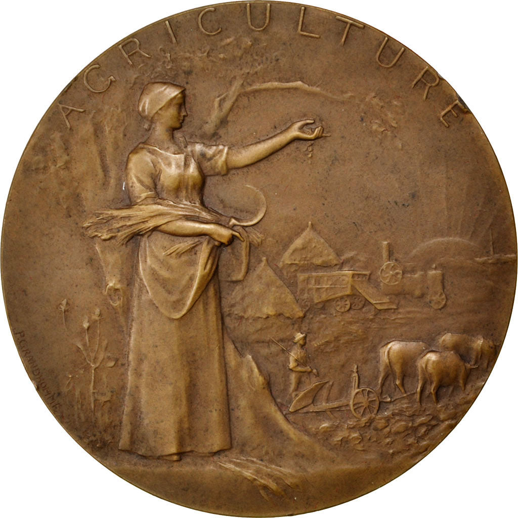 France, Medal, French Third Republic, Business & industry, Grandhomme