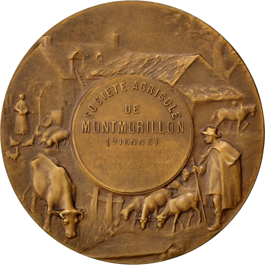 France, Medal, French Third Republic, Business & industry, Grandhomme