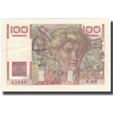 France, 100 Francs, Jeune Paysan, 1952, 1952-09-04, UNC(63), Fayette:28.33