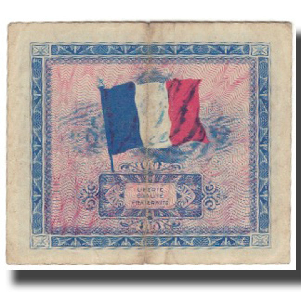 France, 10 Francs, Flag/France, 1944, Undated (1944), EF(40-45), Fayette:VF18.1