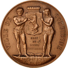 France, Medal, French Fifth Republic, Politics, Society, War, 1969, TTB+, Bronze