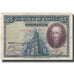 Banconote, Spagna, 25 Pesetas, 1928, 1928-08-15, KM:74b, BB