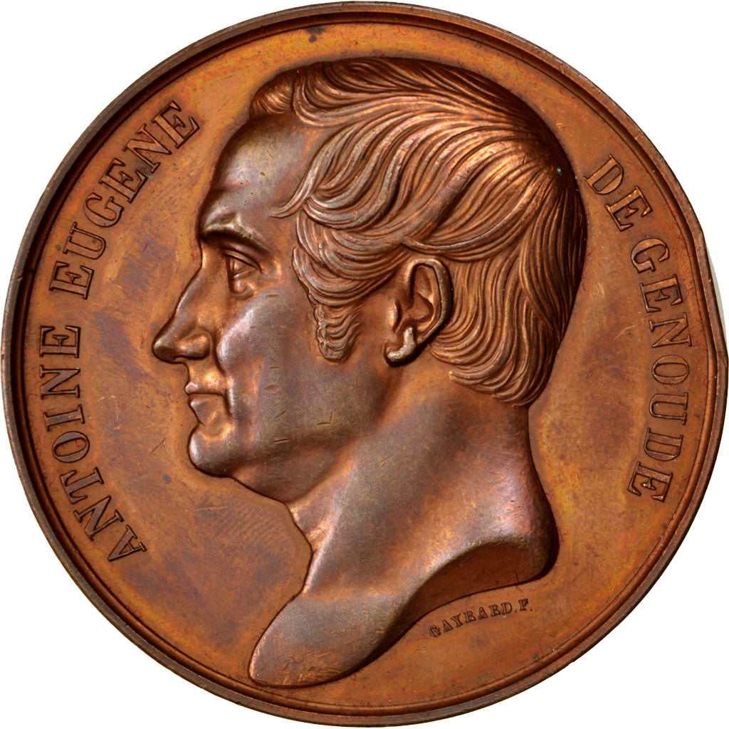 Francia, Medal, French Second Republic, Politics, Society, War, 1849, Gayrard