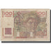 France, 100 Francs, Jeune Paysan, 1949, 1949-02-17, VF(20-25), Fayette:28.22