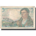 France, 5 Francs, Berger, 1943, 1943-08-05, TB+, Fayette:05.03, KM:98a