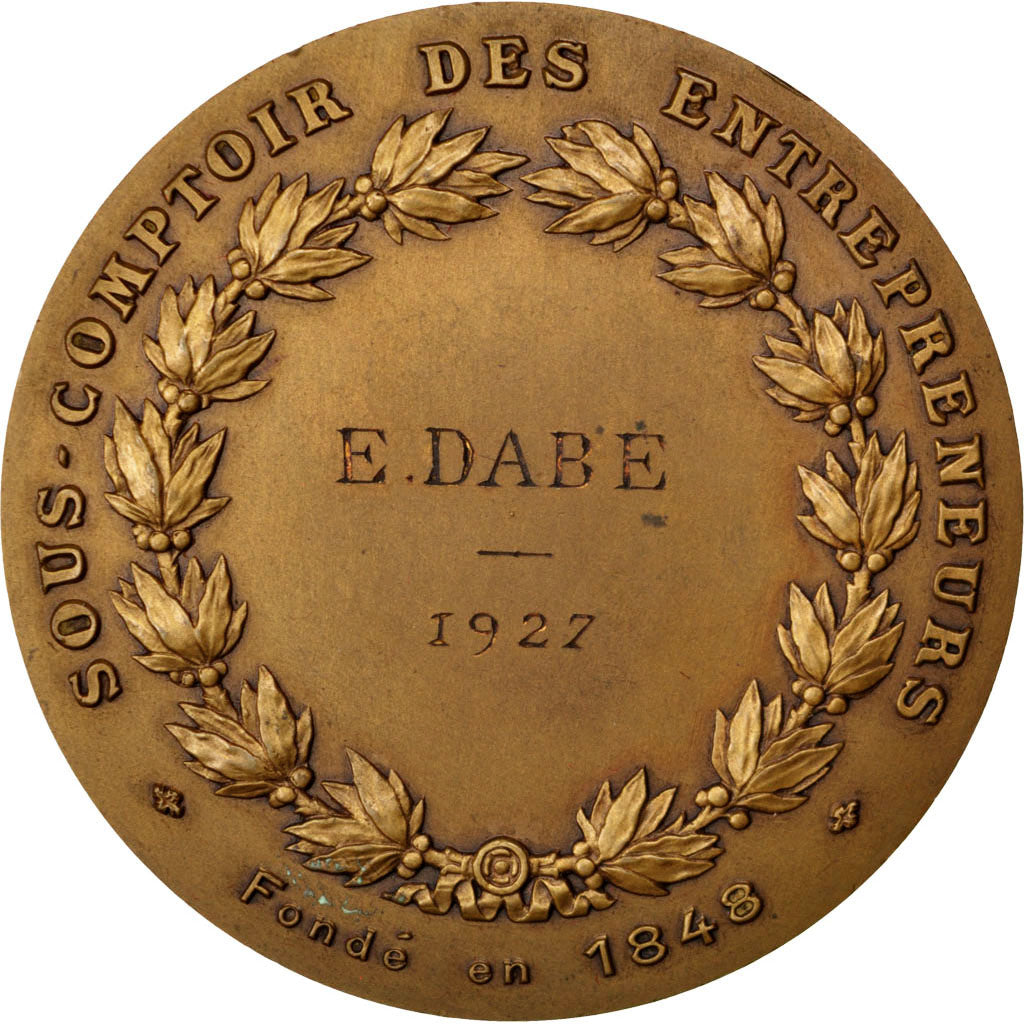 Sous-comptoir des Entrepreneurs, Médaille