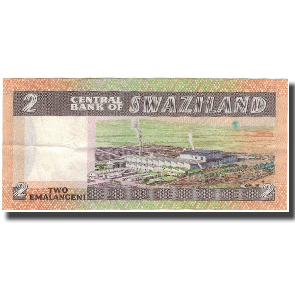 Banknote, Swaziland, 2 Emalangeni, Undated (1974), KM:2a, UNC(65-70)
