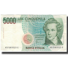 Banconote, Italia, 5000 Lire, 1985, 1985-01-04, KM:111c, SPL-