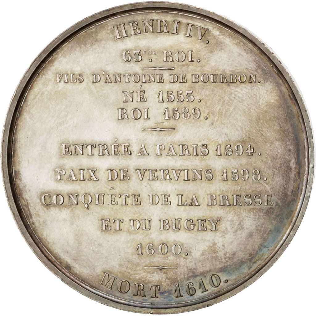 Henri IV, Médaille