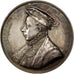 FRANCE, History, Francis II, Medal, 1836, AU(55-58), Caqué, Copper, 51, 72.80