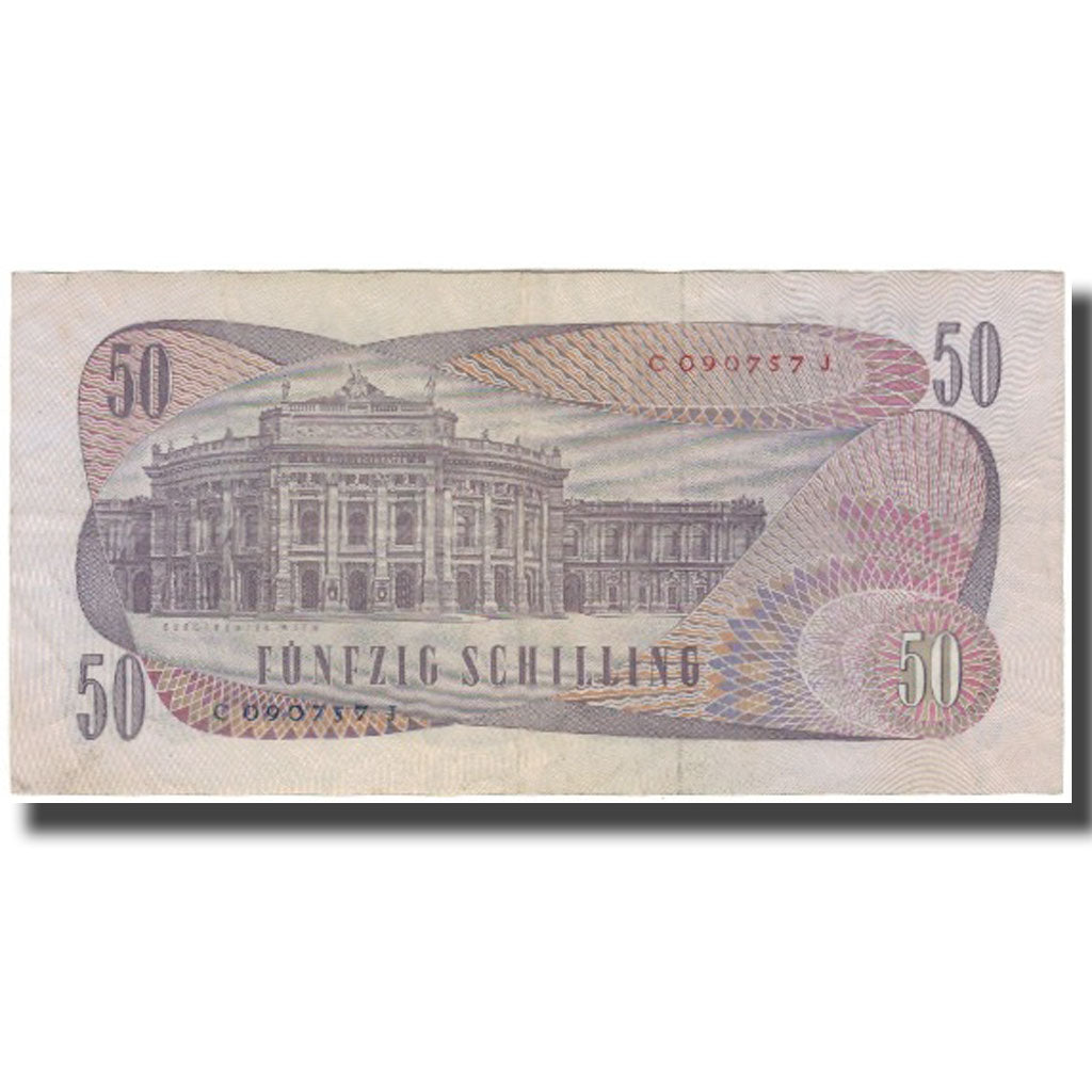 Banknote, Austria, 50 Schilling, 1970, 1970-01-02, KM:143a, EF(40-45)