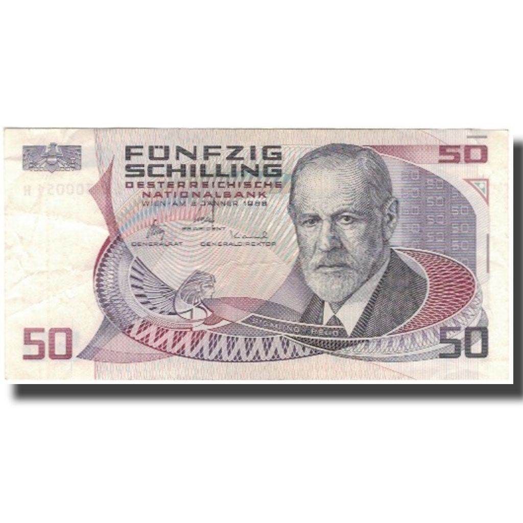 Banknote, Austria, 50 Schilling, 1986, 1986-01-02, KM:149, AU(55-58)