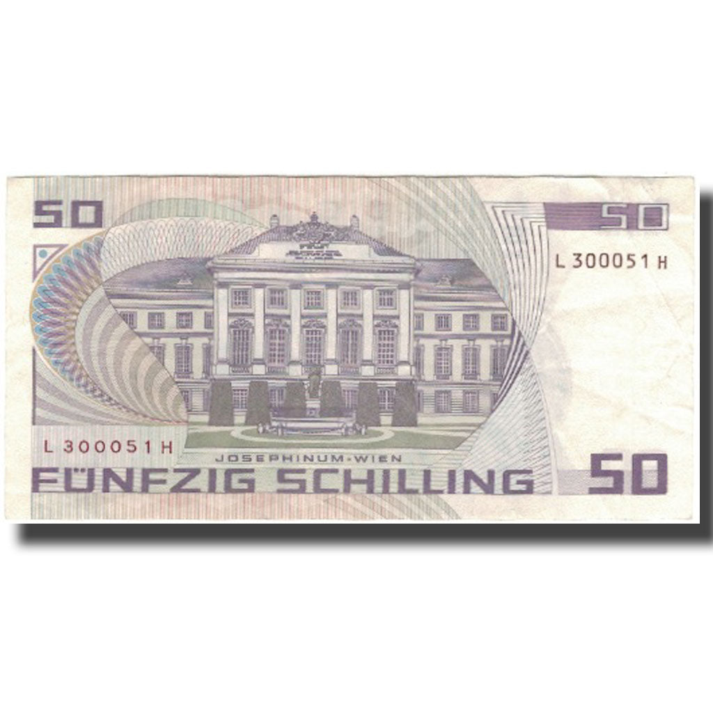 Banknote, Austria, 50 Schilling, 1986, 1986-01-02, KM:149, AU(55-58)