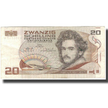 Banknote, Austria, 20 Schilling, 1986, 1986-10-01, KM:148, AU(50-53)