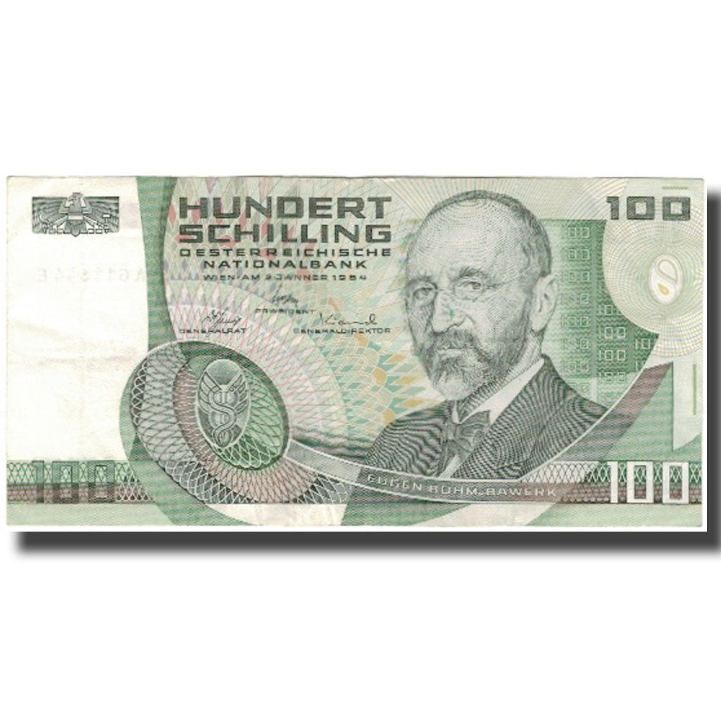 Banknote, Austria, 100 Schilling, 1984, 1984-01-02, KM:150, AU(55-58)