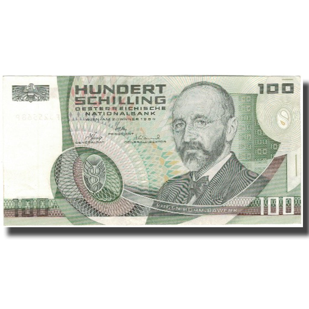 Banknote, Austria, 100 Schilling, 1984, 1984-01-02, KM:150, UNC(63)