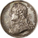 FRANCE, History, Louis XV, Medal, AU(55-58), Caqué, Copper, 51, 73.30
