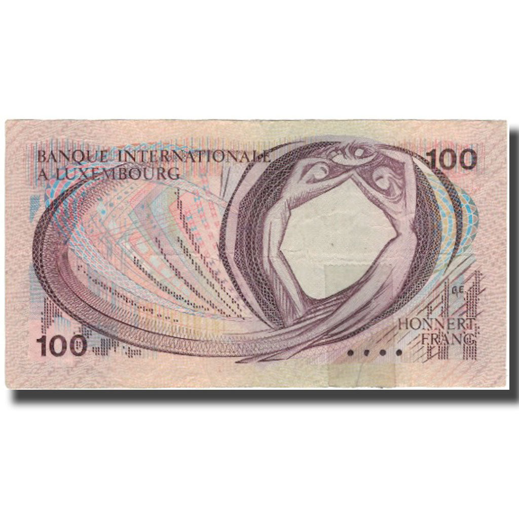 Banknote, Luxembourg, 100 Francs, 1981, 1981-03-08, KM:14A, VF(20-25)