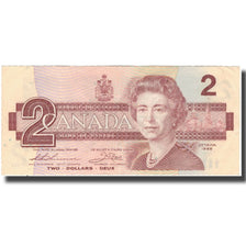 Biljet, Canada, 2 Dollars, 1986, KM:94b, SUP