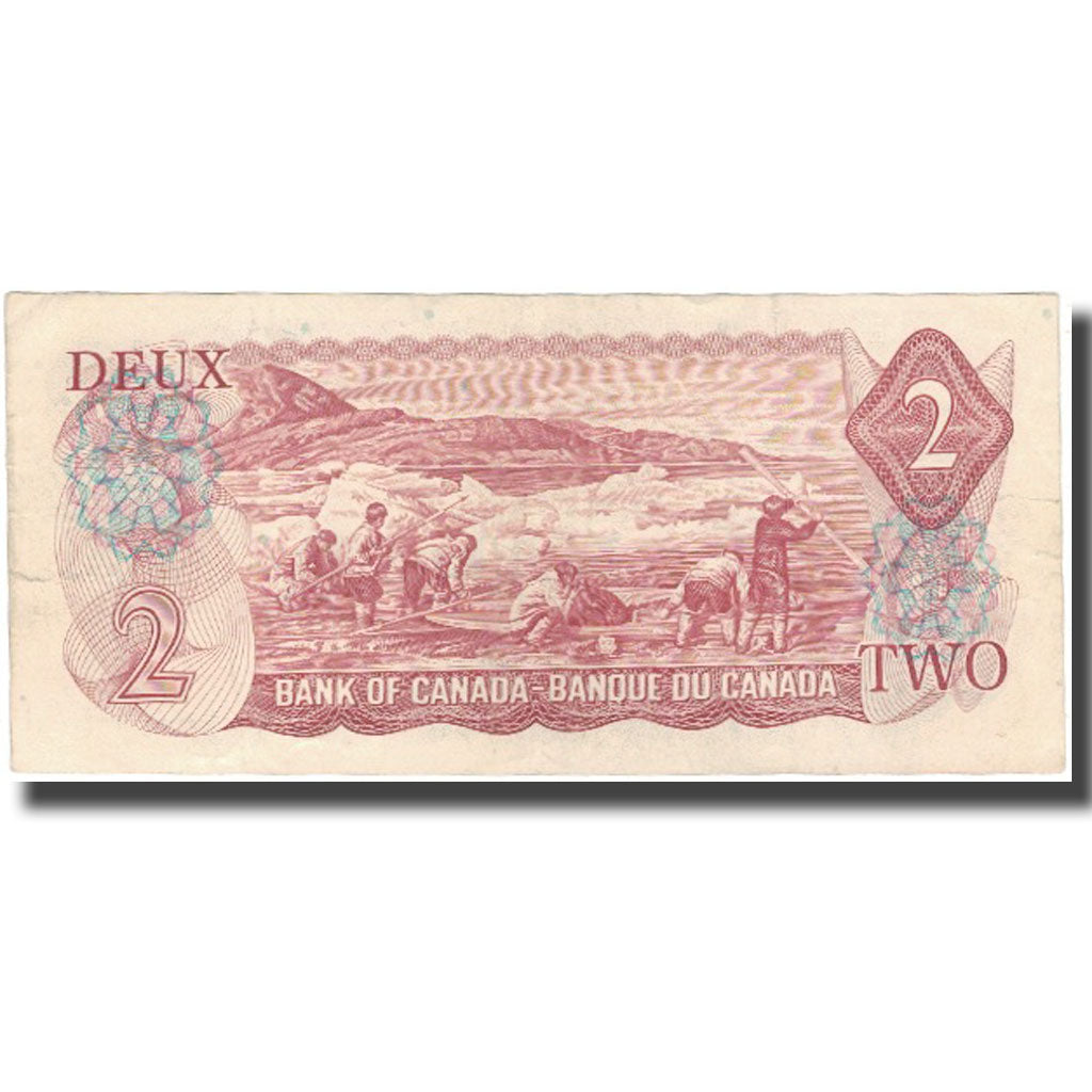 Geldschein, Kanada, 2 Dollars, 1974, KM:86a, SS