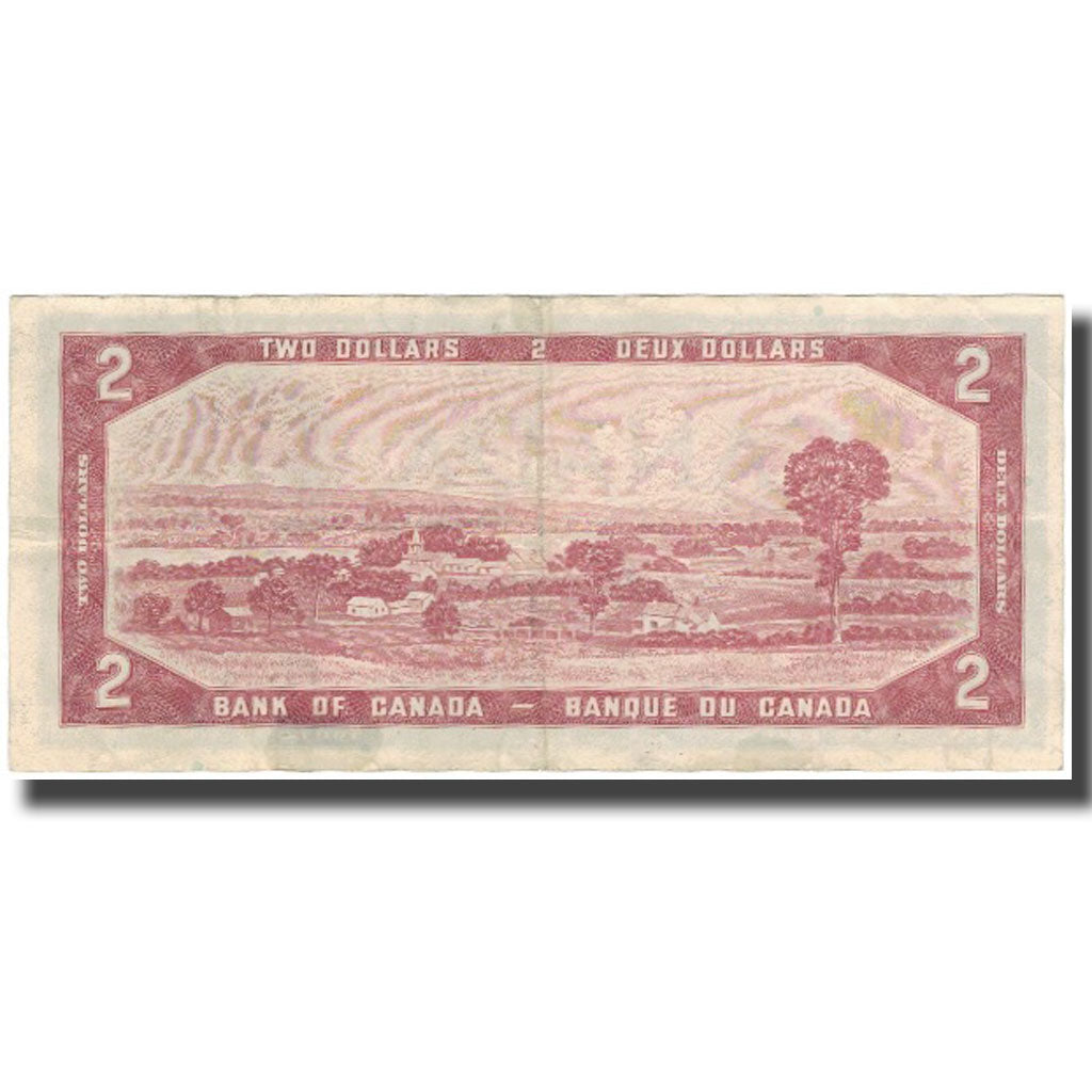 Billet, Canada, 2 Dollars, 1954, KM:67b, TTB