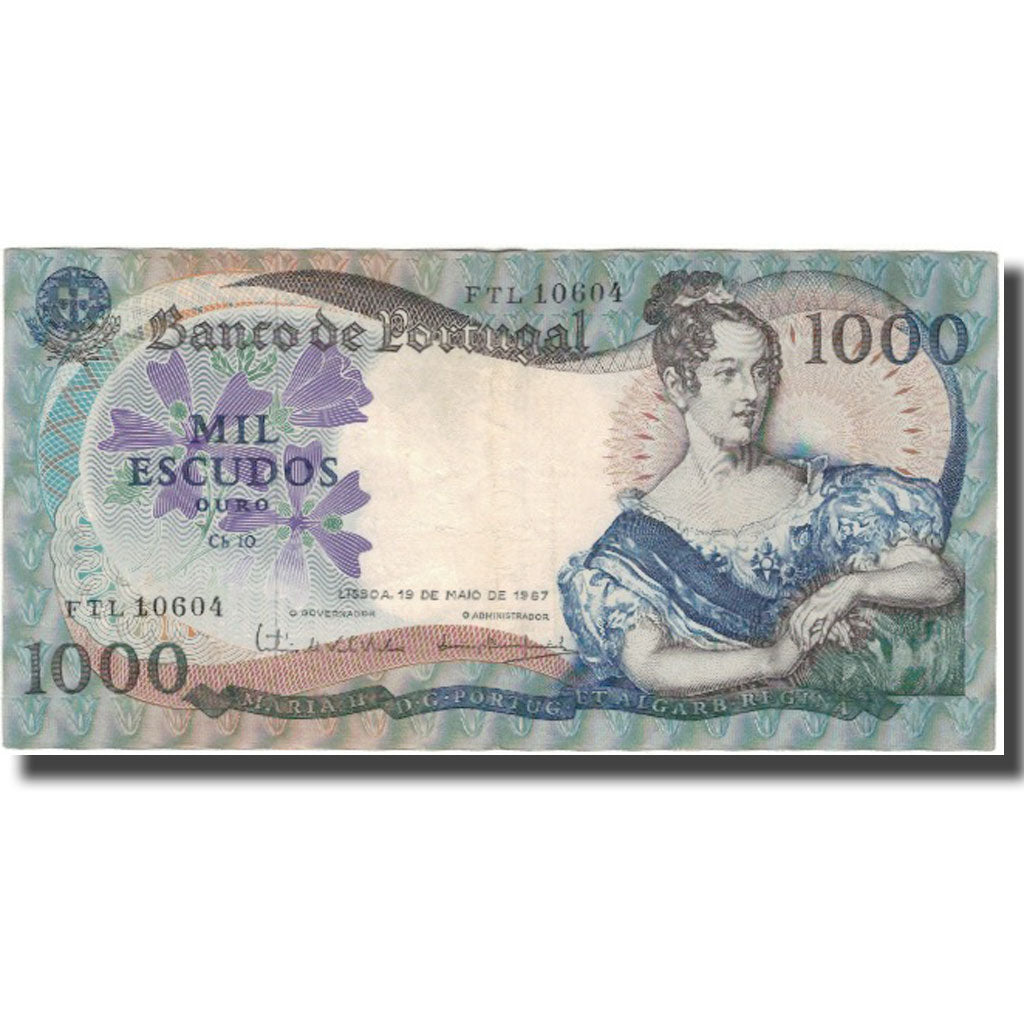 Banconote, Portogallo, 1000 Escudos, 1967, 1967-05-19, KM:172a, BB+