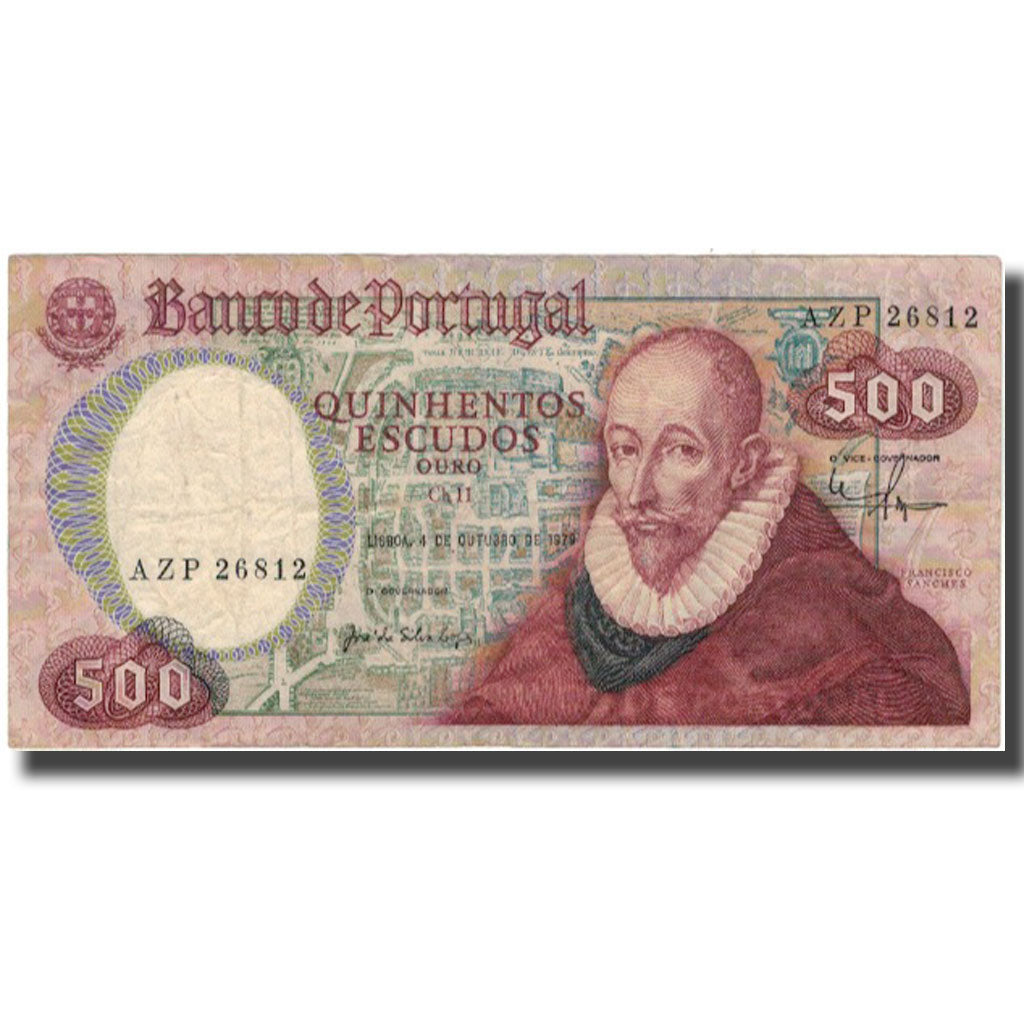 Banknote, Portugal, 500 Escudos, 1979, 1979-10-04, KM:177a, EF(40-45)