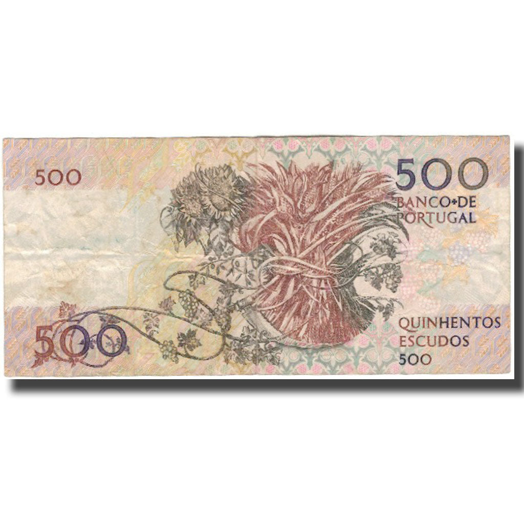 Billete, 500 Escudos, 1994, Portugal, 1994-09-29, KM:180g, BC+
