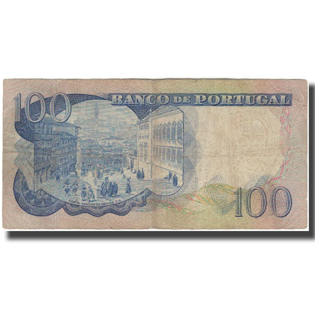 Billete, 100 Escudos, 1965, Portugal, 1965-11-30, KM:169a, BC+