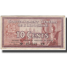 Banknote, FRENCH INDO-CHINA, 10 Cents, Undated (1939), KM:85d, AU(55-58)